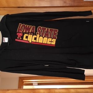 Iowa State Cyclones Long Sleeve Hooded Top